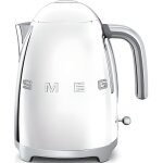 Bouilloire smeg 1. 7l 360� ann�es 50 - 2400w chrom� klf03sseu silver