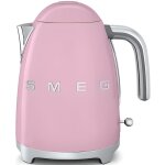 Bouilloire smeg 1. 7l 360� ann�es 50 - rose klf03pkeu