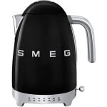 Bouilloire smeg 50s style klf04bleu - 1. 7l - 2400w - noir