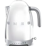 Bouilloire smeg années 50 - température variable 2400w chromé klf04sseu silver Bouilloire smeg années 50 - température variable 2400w chromé klf04sseu silver