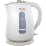 Bouilloire tefal express eco (ko299) 1. 5l 2200w blanc - cru - coule sans fil - rangement du cordon ...
