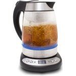 Bouilloire avec temprature rglable et panier  th teatime kitchencook
