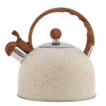 Bouilloire  th sifflante 2. 5l thire bouilloire  th en acier inoxydable pour th caf  bullition ...