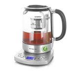 Bouilloire en verre emerio wk - 122248 avec passoire  th automatique 17l 5 tempratures prdfinies ...