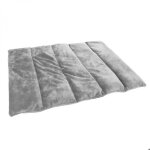 Bouillotte coussin chauffant 45 x 30 cm pour le dos ou autres parties du corps - gris - vivezen