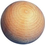 Boules en bois brut non perc�es20mm 10 pces