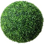 Boule de buisystp balle topiaire de feuille artificielle fake plante plant vert green decoration home ... Boule de buisystp balle topiaire de feuille artificielle fake plante plant vert green decoration home ...