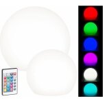 Boules lumineuses à led solaires télécommandées - lunartec - 16 couleurs - ip67 Boules lumineuses à led solaires télécommandées - lunartec - 16 couleurs - ip67