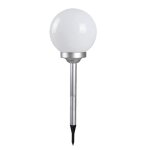 Boule lumineuse solaire pour jardinlampe ledborne solaire clairage solaire dextrieur - diamtre 20 ...