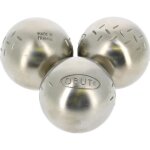 Boules de ptanque inox jr chevron loisir - obut