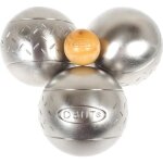 Boules de ptanque loisir inox chevron 73 mm - obut