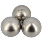 Boules de ptanque loisir inox lisse 73 - obut