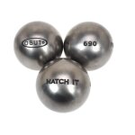 Boules de ptanque match it inox 72mm mta - obut