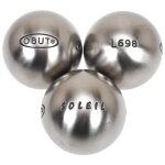 Boules de ptanque soleil tendre 71 mm - obut