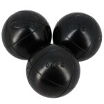 Boules de pétanque - obut - 74 mm - 730g - acier au carbone - tendre - noir satinée Boules de pétanque - obut - 74 mm - 730g - acier au carbone - tendre - noir satinée
