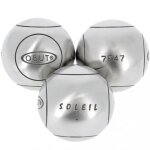 Boules de ptanque soleil tendre 72 mm - obut