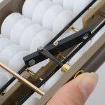 Boulier soroban mxzzand en métal pour enfants - outil de comptage et de calcul chinois et japonais Boulier soroban mxzzand en métal pour enfants - outil de comptage et de calcul chinois et japonais
