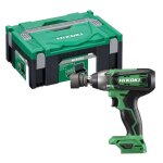 Boulonneuse � chocs 220 nm 18 v 14 kg hikoki wr18dfw2z en hitcase (vendu sans batterie)