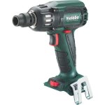 Metabo ssw 18 ltx 400 bl p & m visseuse a percu pick + mix (sans batterie ni chargeur) coffret metaloc ...