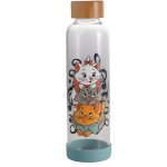 Bouteille deau - hmb - les aristochats - 500ml - verre - lavage � la main