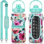 Bouteille deau - zgeer - demi - gallon - 2000ml - tritan - isolante