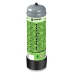 Bouteille de gaz argon pur 110 bar 2. 2 litres jetable soudage mig kemper