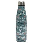 Bouteille isotherme 50 cl motif floral monsieur madame série mme bavarde vert Bouteille isotherme 50 cl motif floral monsieur madame série mme bavarde vert