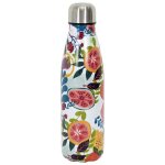 Bouteille isotherme en acier inoxydable 50cl tropics multicolore motif feuille