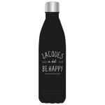 Bouteille isotherme jacques  dit 50cl noir