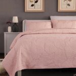 Boutis brod filoa les ateliers du linge 180 x 220 blush