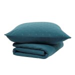 Couvre lit boutis essential - today - vert foncé 220x240 cm Couvre lit boutis essential - today - vert foncé 220x240 cm