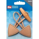 Bouton brandebourg duffle coat - prym 417712 beige