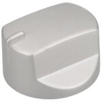 Bouton br�leurs gaz - indesit - aluminium - blanc - compatible ariston