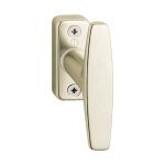 Bouton fen�tre 065 f1 - hoppe - entrebailleur et bouton de cr�mone - blanc - aluminium anodis�