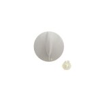 Bouton minuteur blanc four micro - ondes 481941338144 whirlpool radiola laden