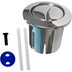 Bouton poussoir 3 et 6 litres avec tige à couper pour wc victoria Bouton poussoir 3 et 6 litres avec tige à couper pour wc victoria