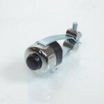 Bouton poussoir chrom� de mise � la masse pour coupe circuit ou klaxon moto �?22 - mfpn : bouton poussoir ...