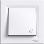 Bouton - poussoir encastrable blanc asfora schneider - eph0800121 - 10a 2300w - abs