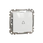 Bouton poussoir sonnette - schneider electric - sdd111131 - blanc - ip20 - montage encastré Bouton poussoir sonnette - schneider electric - sdd111131 - blanc - ip20 - montage encastré