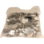 Box de 50 bougies chauffe plat