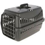 Box de transport - kerbl - expedion eco - pour chien et chat - 45 x 30 x 30 cm - noir