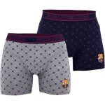 Boxers - fc barcelone - lot de 2 - coton - enfant - garon