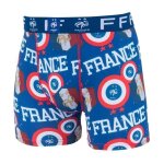 Boxer - fff - equipe de france - polyester - non imperm�able - taille adulte homme