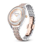Montre - swarovski - crystalline aura - acier inoxydable - bicolore - quartz swiss made Montre - swarovski - crystalline aura - acier inoxydable - bicolore - quartz swiss made