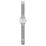 Montre swatch metal knit - swatch - bracelet acier femme - quartz - verre minéral - argenté Montre swatch metal knit - swatch - bracelet acier femme - quartz - verre minéral - argenté