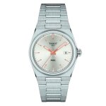 Montre - tissot - prx - acier - cadran argent� - verre saphir - vintage