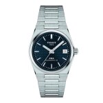 Montre - tissot - prx powermatic 80 - acier - automatique - fond bleu gaufré Montre - tissot - prx powermatic 80 - acier - automatique - fond bleu gaufré