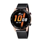 Montre connect�e - lotus - smartime - acier - digital - 2 bracelets inclus