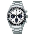 Montre - seiko - prospex - solaire - chronographe - acier inoxydable