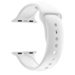 Bracelet compatible apple watch 38mm 40mm 41mm serie 8 7 6 5 4 3 2 1 se - taille l - silicone blanc souple ... Bracelet compatible apple watch 38mm 40mm 41mm serie 8 7 6 5 4 3 2 1 se - taille l - silicone blanc souple ...